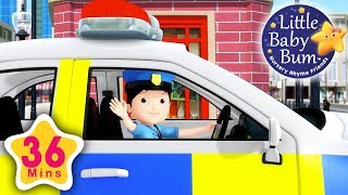 Police Song | Little Baby Bum | Nursery Rhymes for Babies | Songs for Kids