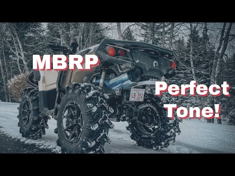 MBRP Exhaust Install on 2022 Can-Am Outlander 850 XMR