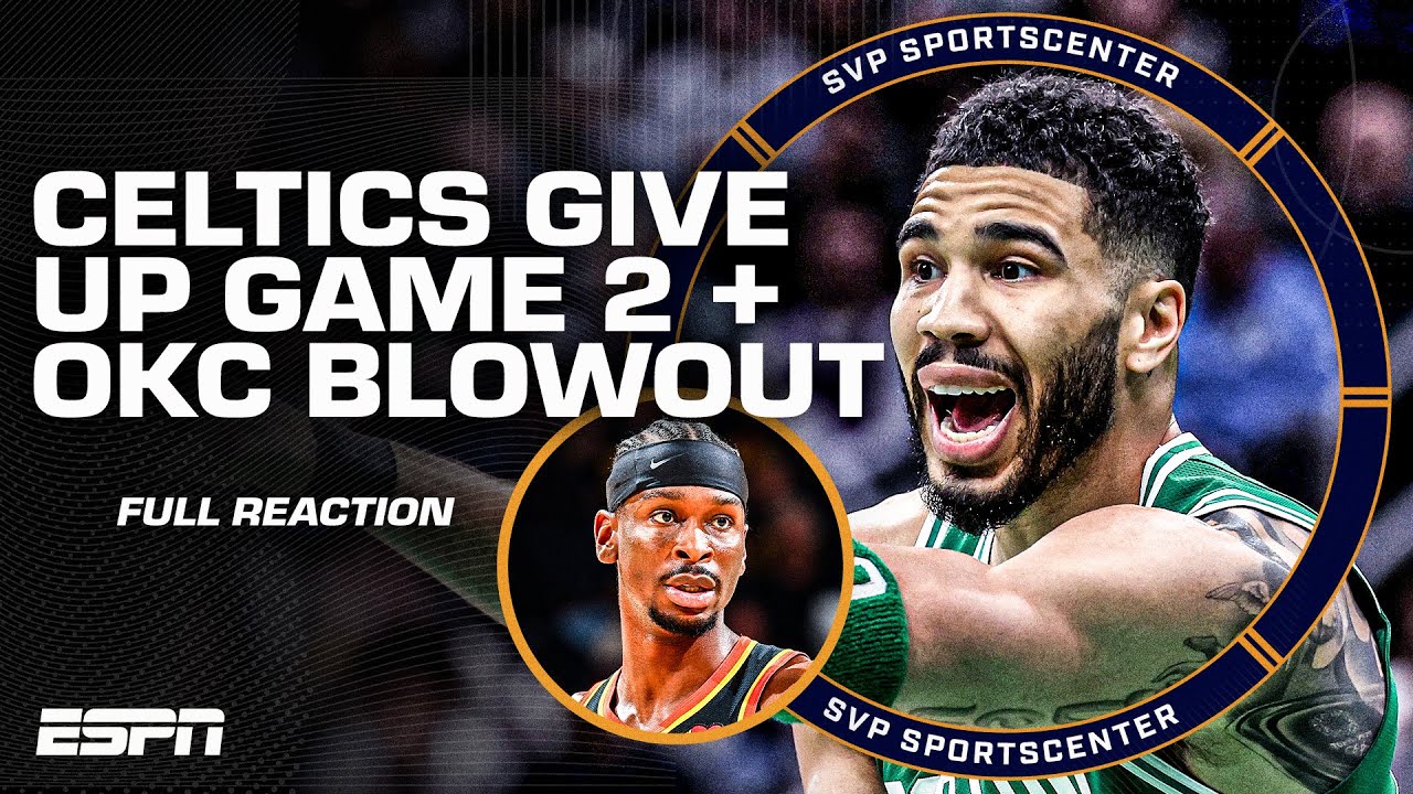 FULL REACTION: Another Celtics MELTDOWN vs. Knicks & Thunder BLOW OUT Nuggets | SC with SVP