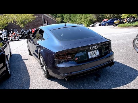 Audi S7 AWE tuning exhaust
