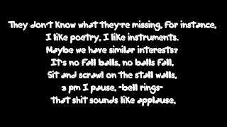 Bo Burnham - Nerds Studio Version + Lyrics On Screen