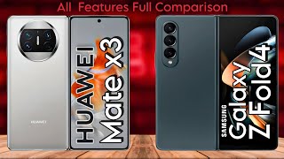 Huawei Mate X3 Vs Samsung Galaxy Z Fold 4