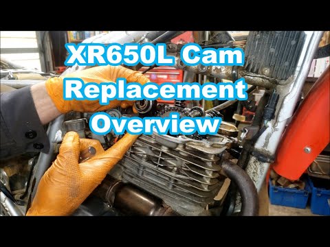 How To Remove / Swap XR650L Camshaft - Honda RFVC cam