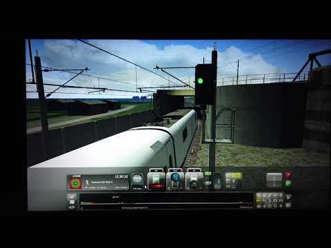 MongoTV_10459 - Del 14 - Køre TRAIN SIMULATOR JULEDAG NAT Med ICE Tog i TYSKLAND