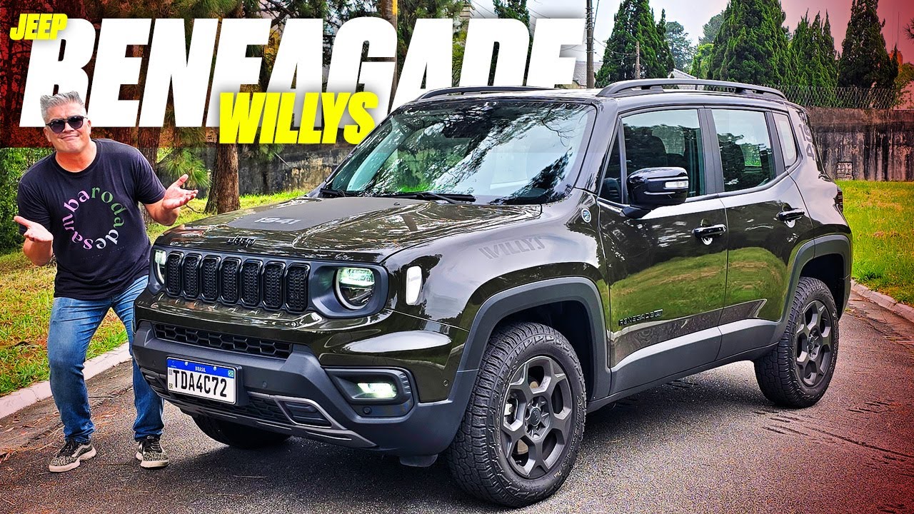 Jeep Renegade Willys 2025 - TURBO, 4X4 E CUSTA MENOS QUE T-CROSS, CRETA E HR-V. VALE A PENA COMPRAR?