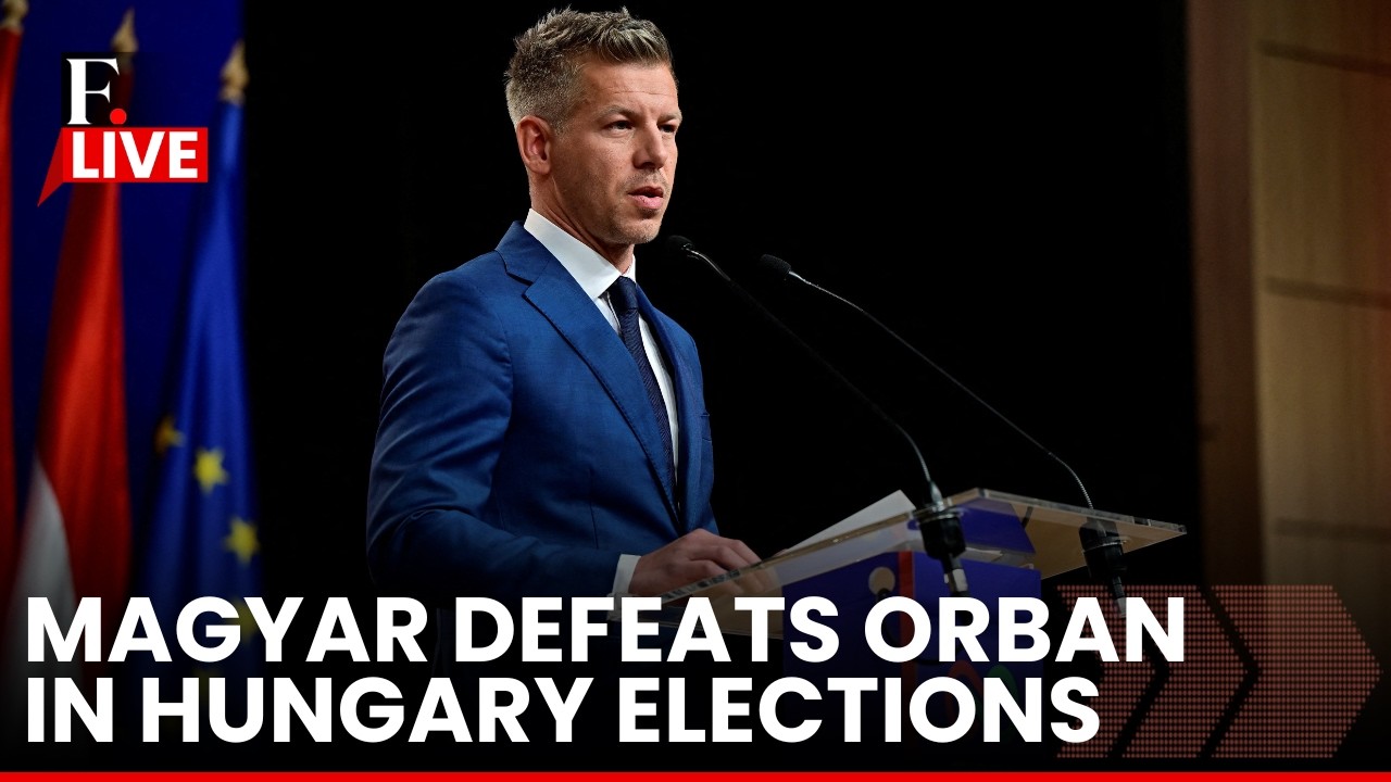 LIVE: PM Magyar Addresses Media After Defeating Veteran Leader Orban in Hungary Elections