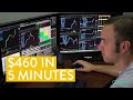 LIVE Day Trading How I Made 460 In 5 Minutes From Start To Finish