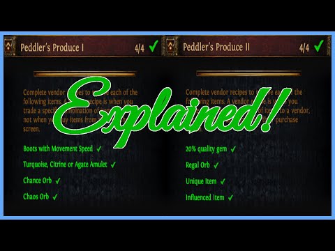 3.21 vendor recipe challenges explained!