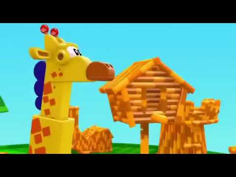 Mecanimais Brasil Português | Ilha da girafa-guindaste | 113 | desenhos para crianças