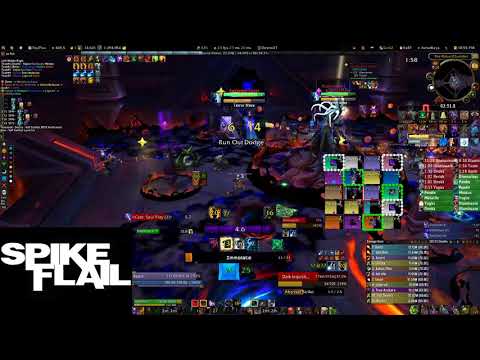 Spike Flail vs. Mythic Dark Inquisitor Xanesh - Destro Lock and RL PoV