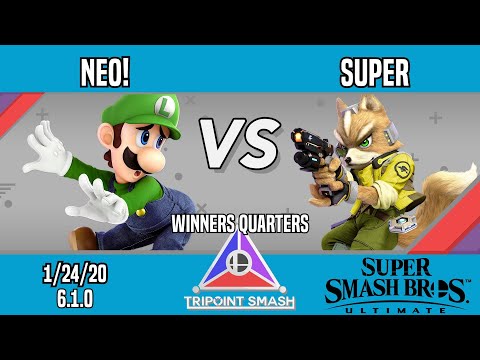 Tripoint Smash 94 - Winners Quarters - NEO!(Luigi) Vs. Super(Fox)