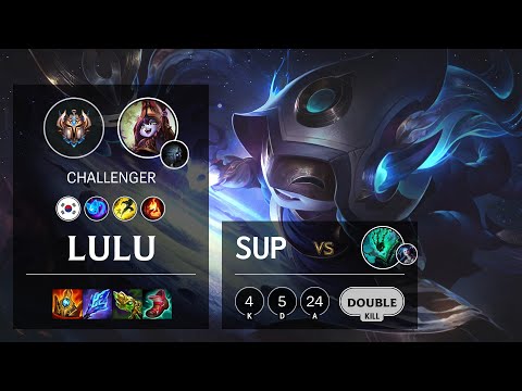 Lulu Support vs Thresh - KR Challenger Patch 11.17
