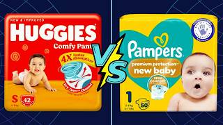 Pampers vs Huggies – Which Diaper Is Better for Newborns👶