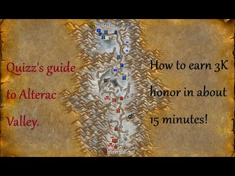 How to earn 3K honor in 15 minutes as Horde in AV!