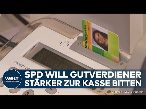 SPD-PLAN IN DEUTSCHLAND: Höhere Kassenbeiträge für Gutverdiener sollen Milliarden retten!