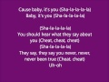 Glee - Baby it's you - Lyrics 