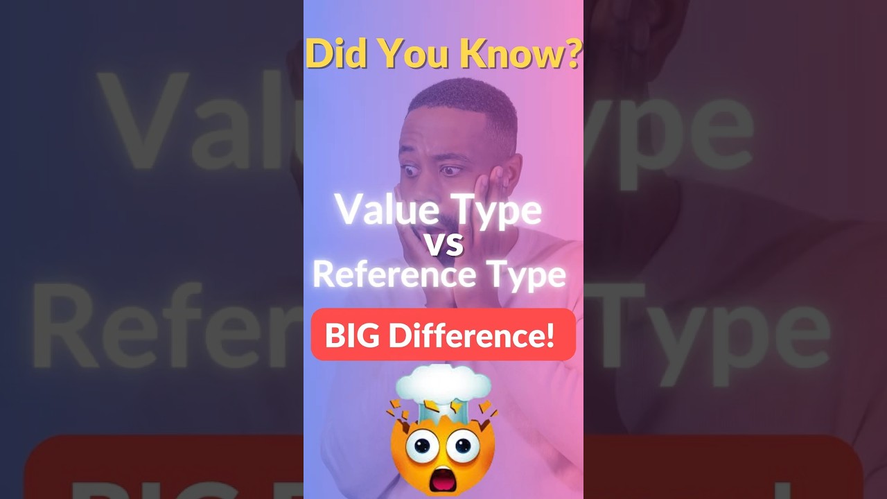 C# Value Type and Reference Type Explained: A Beginner’s Guide 🚀
