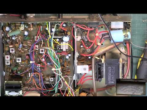 Harvard H404 CB27/81 UK FM CB radio base station - service alignmet & PSU re-cap