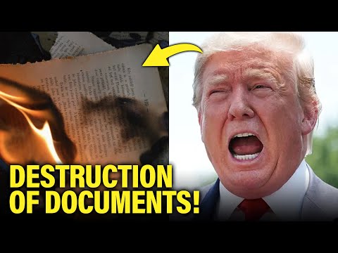 Trump White House EXPOSED BURNING DOCUMENTS in BOMBSHELL Deposition Testimony