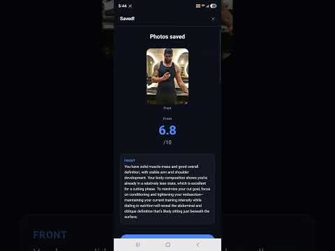 PhysiqueIQ- AI fitness Tracker video thumbnail