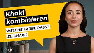 Khaki kombinieren – Welche Farbe passt zu Khaki