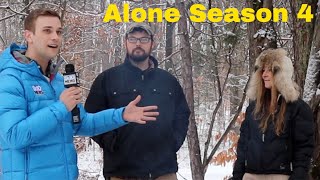 Brooke &amp; Dave Whipple- Local News Spot, Behind the Scenes. Alone Season 4