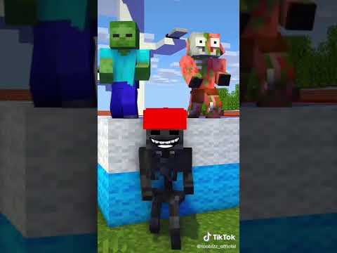 Wither & Pigman & Zombie dance | Minecraft meme