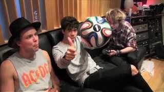 5 Seconds Of Summer featuring Scott Mills -- Hearts Upon Our Sleeve