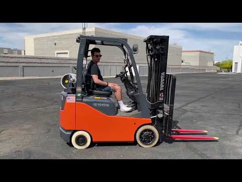 TOYOTA 8-series 8FGCU15 3,000lbs LP (Propane) #5573 - Forklift for Sale