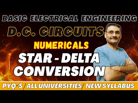 Star Delta Numericals I Problems | Star Delta Transformation | Btech | BSc | JEE | NEET | UPSC |