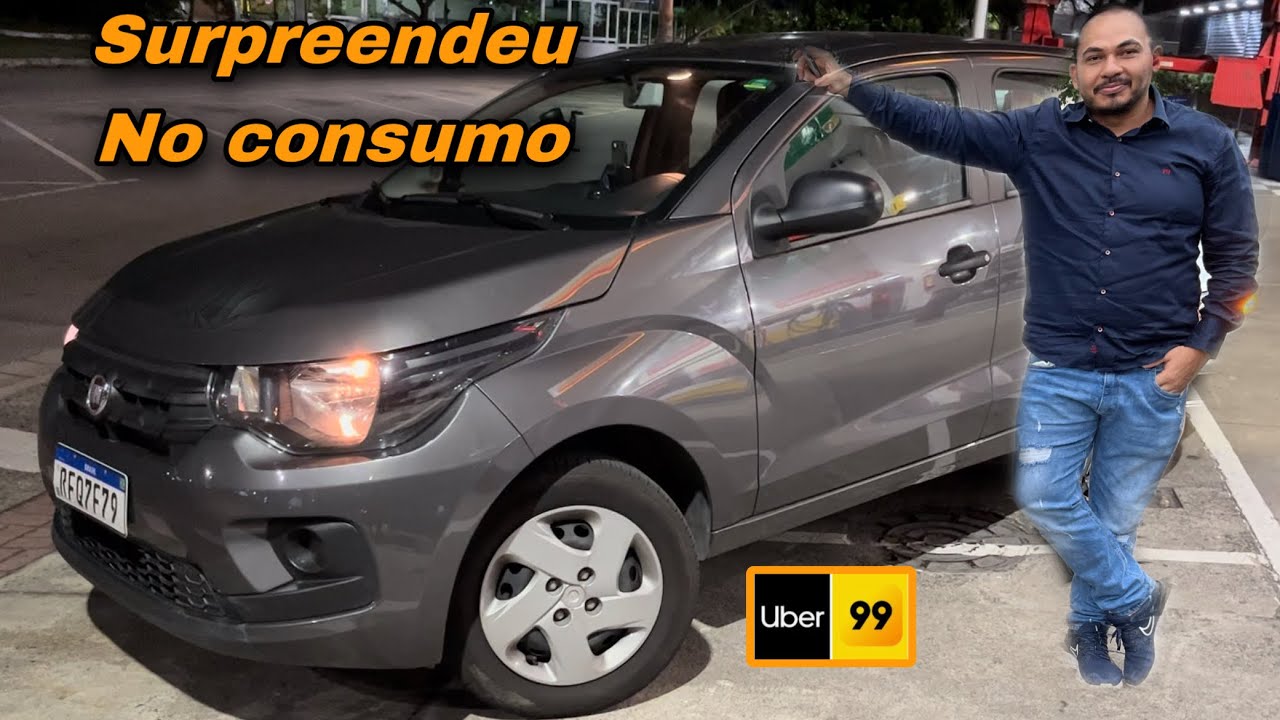 Impressionante o CONSUMO do MOBI, Uber 99 e indriver