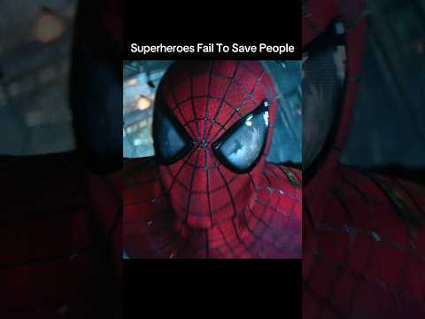 Superheroes Fail To Save People ☠️ #shorts
