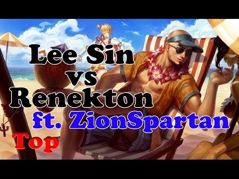 ZionSpartan - Lee Sin vs Renekton (BananaOoyoo) - Top - Challenger I