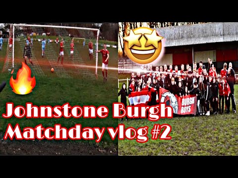 MATCHDAY VLOG #2 | Johnstone Burgh vs Lugar Boswell Thistle!