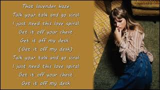 Taylor Swift - Lavender Haze (Lyrics)
