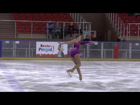 8 Paulina MARKOWICZ Solistki Adv Novice FS Puchar Elblaga 2019