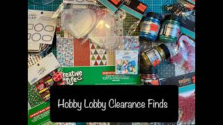 Hobby Lobby Clearance Finds