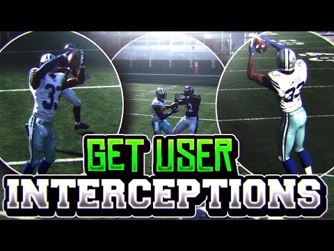 HOW TO GET USER INTERCEPTIONS IN MADDEN 18 FOR BEGINNERS | BEST TIPS TO GET PICKS IN MADDEN 18