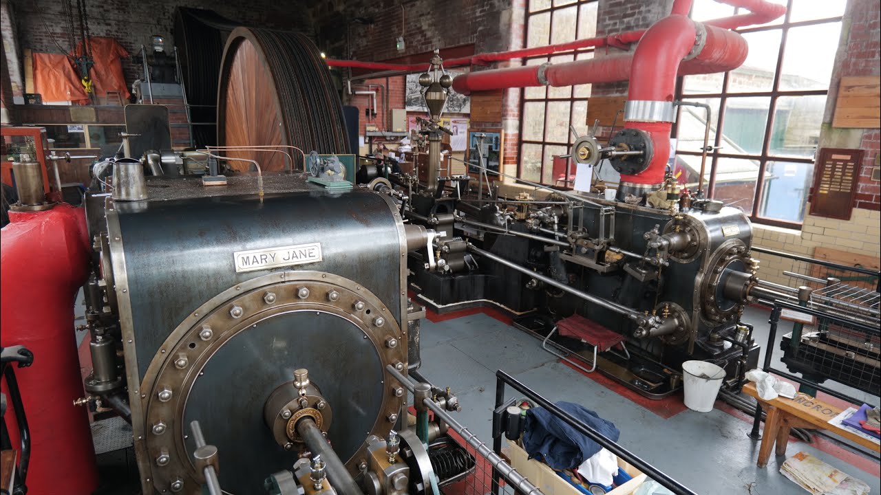 BANCROFT MILL ENGINE HOUSE - FIRST STEAMING OF 2025