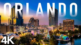 Orlando, Florida 4K Drone View | 3 Hours Beautiful Drone Aerial Relaxation Film UHD |Cinematic Music