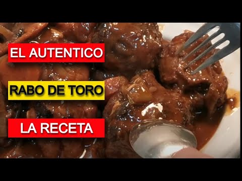 EL AUTÉNTICO RABO DE TORO A LA CORDOBESA carne se funde en la boca