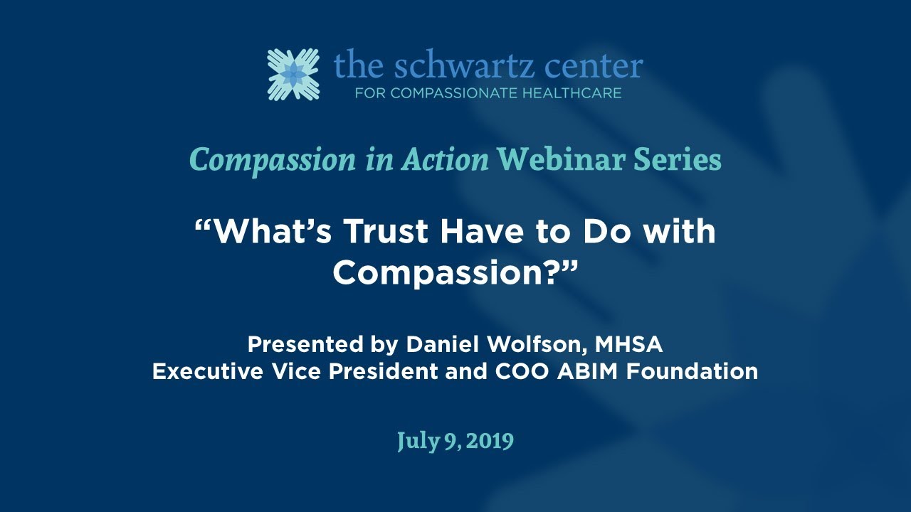 What’s Trust Have to Do with Compassion?