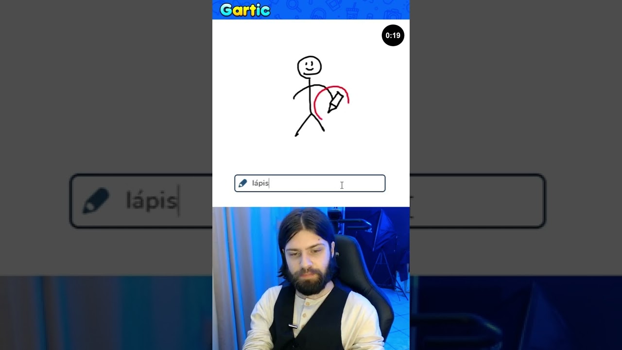 Adivinhando Desenhos no GARTIC! #shorts