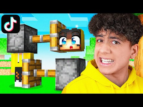Minecraft'ta EN ZOR Tiktok Hilelerini Denedik! 🤳🎥