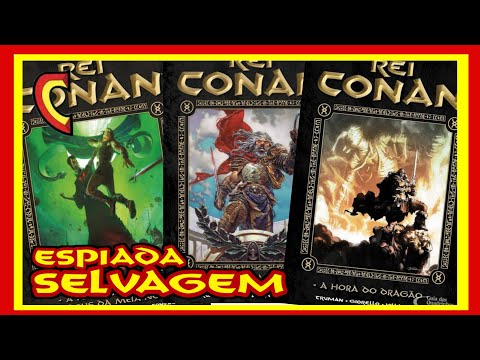 BATE PAPO SOBRE OS ENCADERNADOS REI CONAN MYTHOS