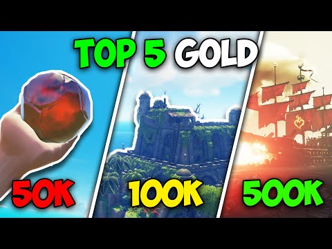 TOP 5 Best Ways to Make GOLD in Sea Of Thieves (2025)