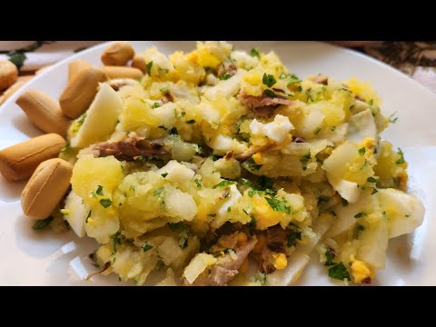 Patatas aliñadas / Papas aliñás / Tapa de Cádiz / Andaluza