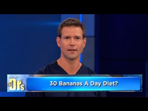 30 Bananas a day diet on the Doctor's show!