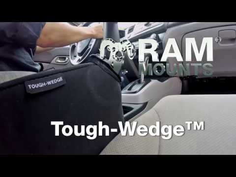 RAM Tough Wedge™   Temporary Rugged Vehicle Mount for any Phone or Tablet