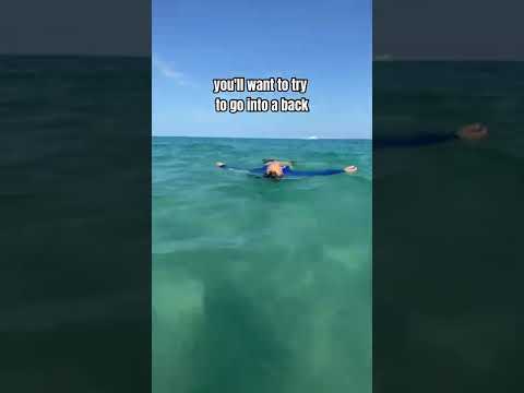 WHAT TO DO IF YOU ARE EVER DROWNING IN THE OCEAN